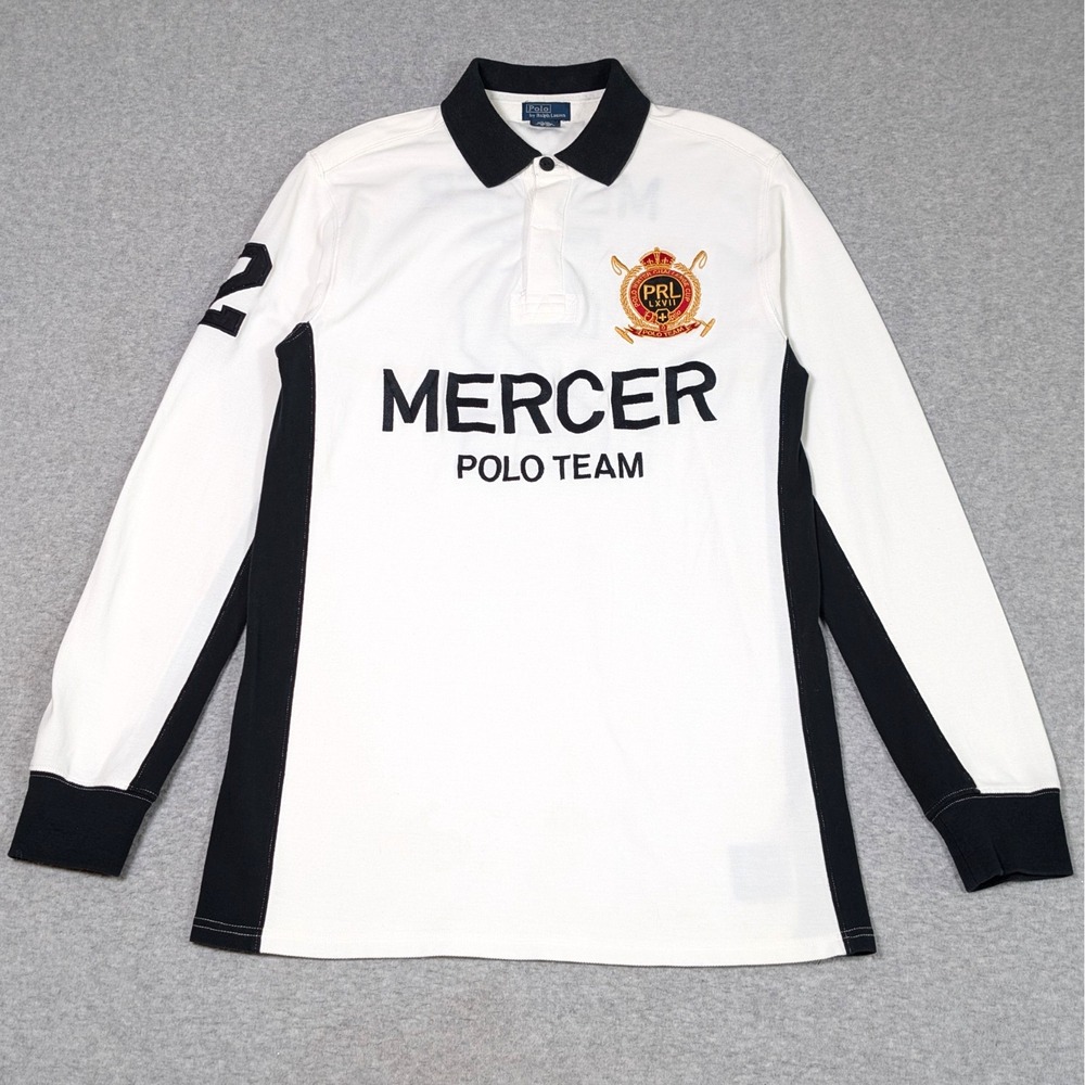 Polo Ralph Lauren Mercer Polo Team Pullover Youth XL (18-20) Rugby Long Sleeve - Picture 1 of 9